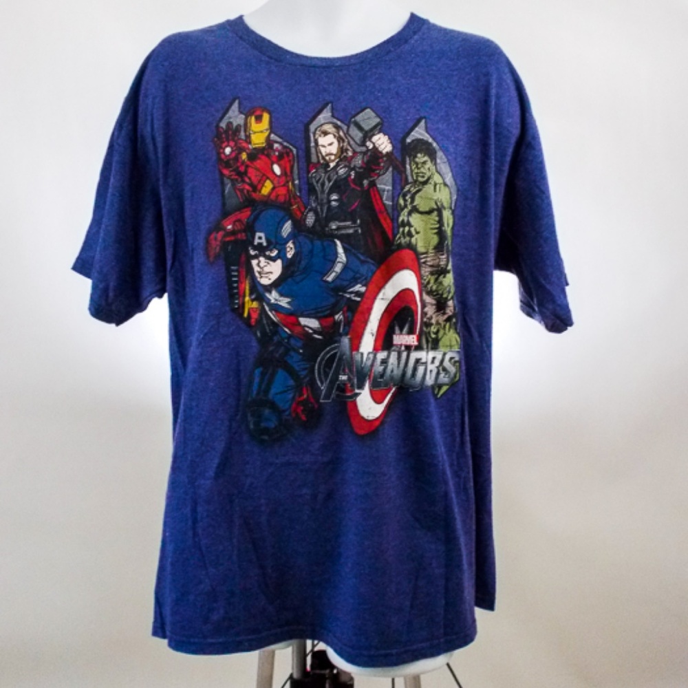 Blue Disney's Marvel Avengers short sleeve T-Shirt - Picture 6 of 8